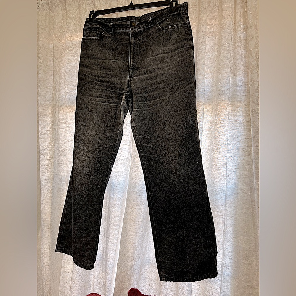 Gray Faded Black Denim Lauren Ralph Lauren Jeans